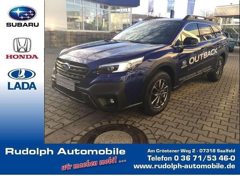 Sapphire blue Gebraucht 2024 Subaru Outback Exclusive+ SUV | 44.540 € (Etwas zu teuer) - Bild 1/4