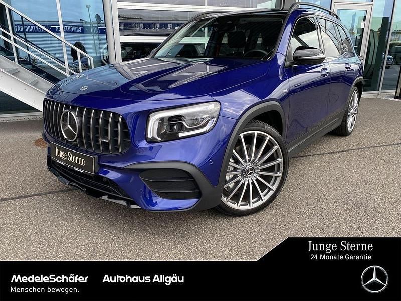 Galaxyblau Gebraucht 2020 Mercedes GLB35 AMG SUV | 41.470 € (Fairer Preis) - Bild 1/4
