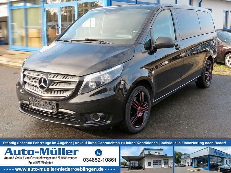 Schwarz Gebraucht 2019 Mercedes Vito Edition Kombi | 22.990 € (Superpreis) - Bild 1/4