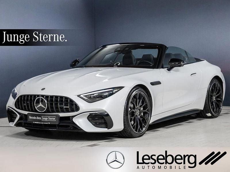 Weiß Gebraucht 2023 Mercedes SL43 AMG AMG Cabrio | 97.500 € (Fairer Preis) - Bild 1/4