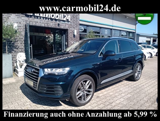 Individuallackier Gebraucht 2016 Audi Q7 S-Line SUV | 41.700 € (Teuer) - Bild 1/4