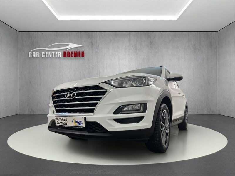 Weiß Gebraucht 2020 Hyundai Tucson Advantage SUV | 16.989 € (Fairer Preis) - Bild 1/4
