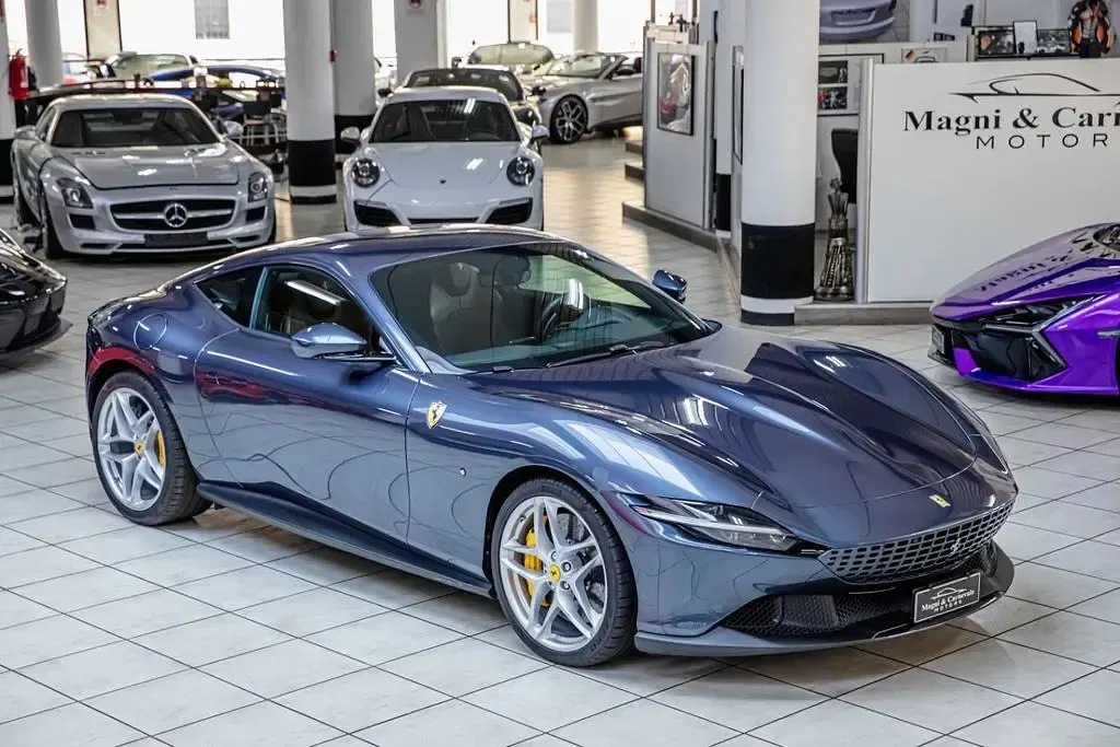 Gebraucht Ferrari Roma 620 PS (456 kW) 2022 Blau Coupé