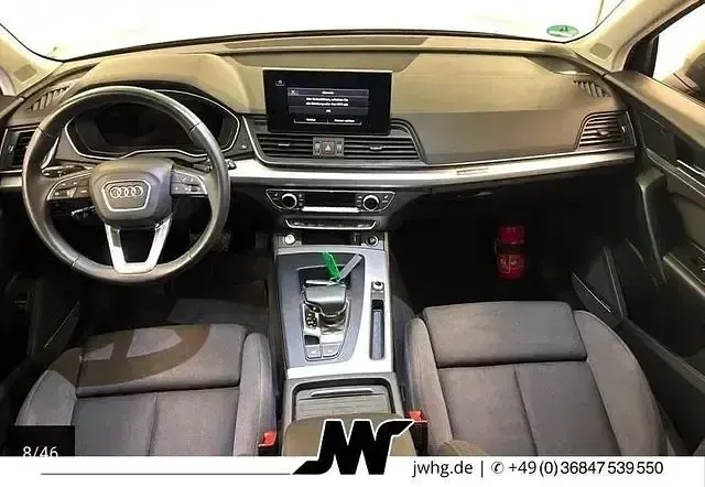 Gebraucht Audi Q5 Business 204 PS (150 kW) 2023 Distriktgrün metallic (metallic) SUV