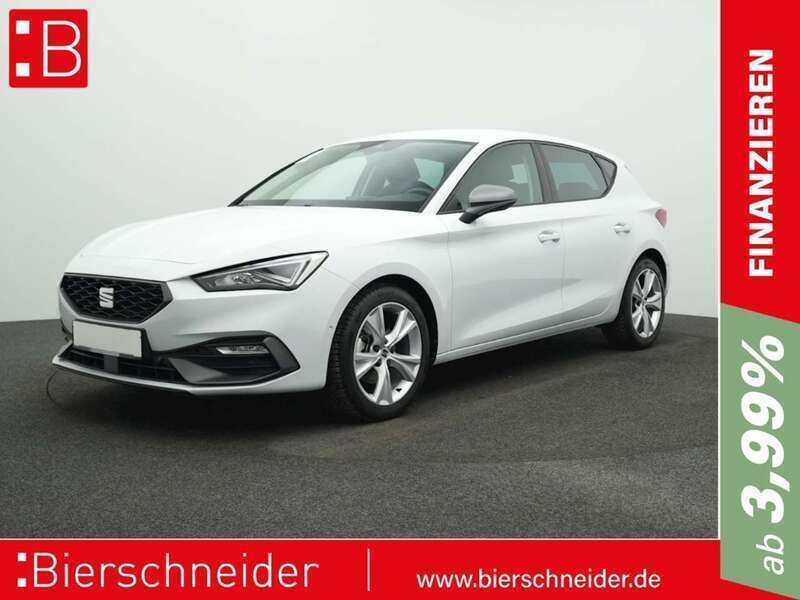 Weiss Gebraucht 2024 Seat Leon FR Limousine | 26.450 € (Fairer Preis) - Bild 1/4