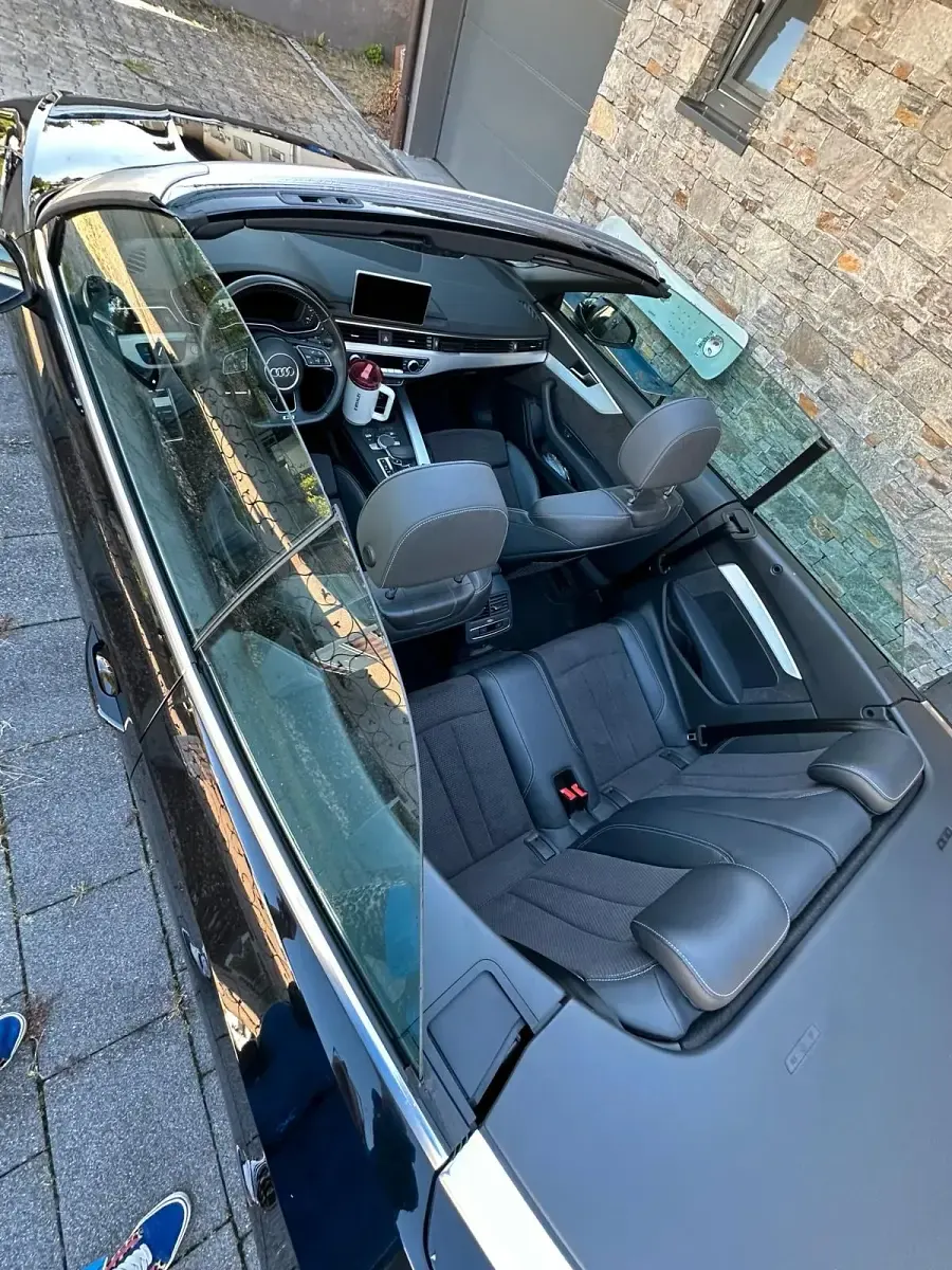 Gebraucht Audi A5 Cabriolet S-Line 190 PS (139 kW) 2019 Schwarz Cabrio