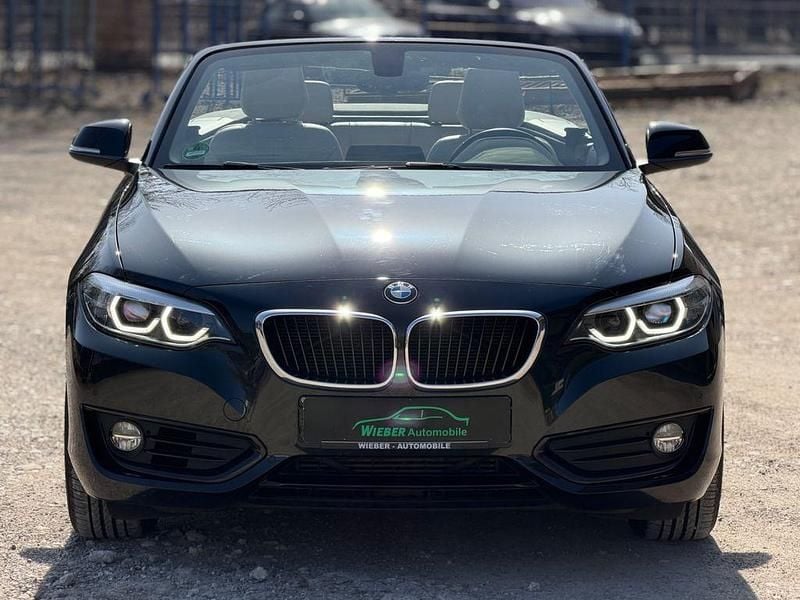 Gebraucht BMW 218 Advantage 136 PS (100 kW) 2018 Schwarz Cabrio