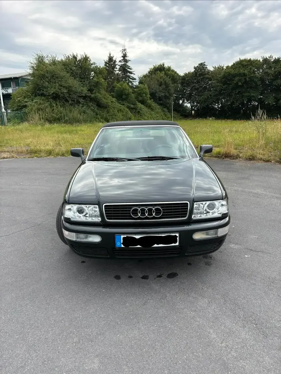 Gebraucht Audi 80 125 PS (91 kW) 1998 Schwarz Cabrio