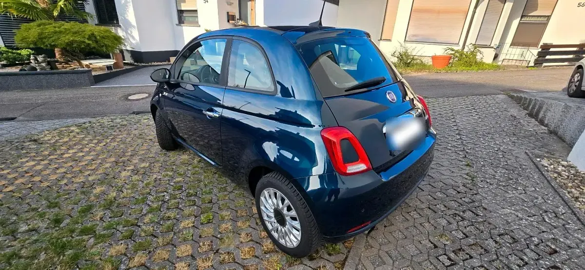 Gebraucht Fiat 500 Lounge 69 PS (50 kW) 2020 Blau Kleinwagen