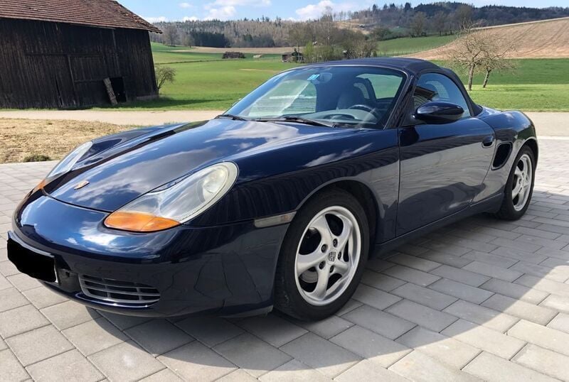Blau Gebraucht 1999 Porsche Boxster Cabrio | 14.100 € (Fairer Preis) - Bild 1/4