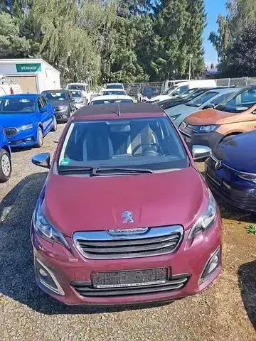 Gebraucht Peugeot 108 Allure 82 PS (60 kW) 2017 Violett Kleinwagen