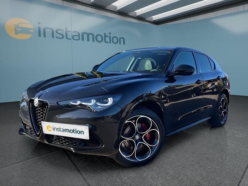Schwarz Gebraucht 2024 Alfa Romeo Stelvio SUV | 37.449 € (Guter Preis) - Bild 1/4