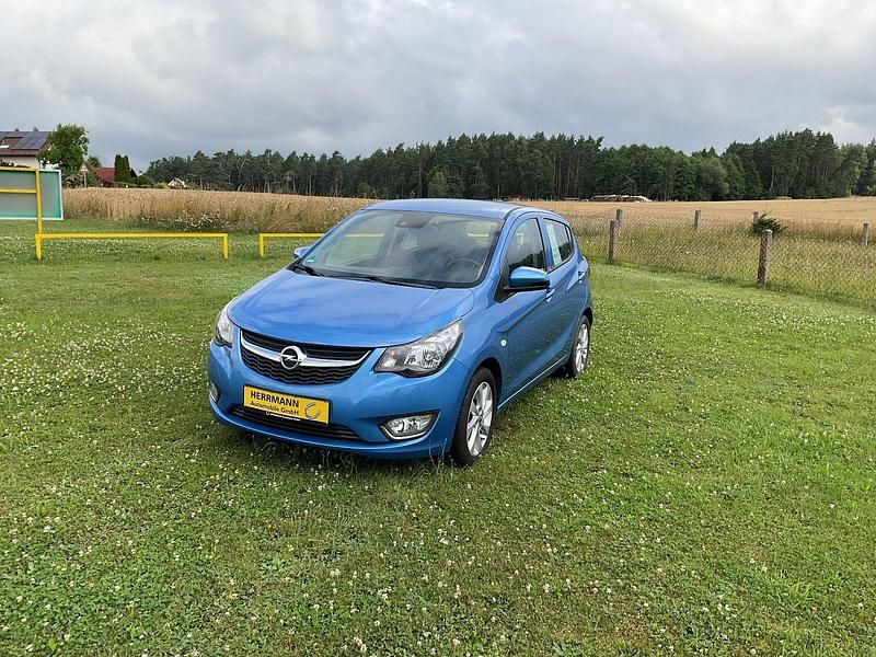 Blau Gebraucht 2016 Opel Karl Innovation Kleinwagen | 6.690 € (Fairer Preis) - Bild 1/3