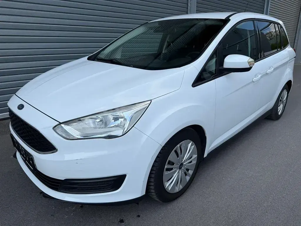 Gebraucht Ford Grand C-Max 101 PS (74 kW) 2016 Weiß Van / Kleinbus