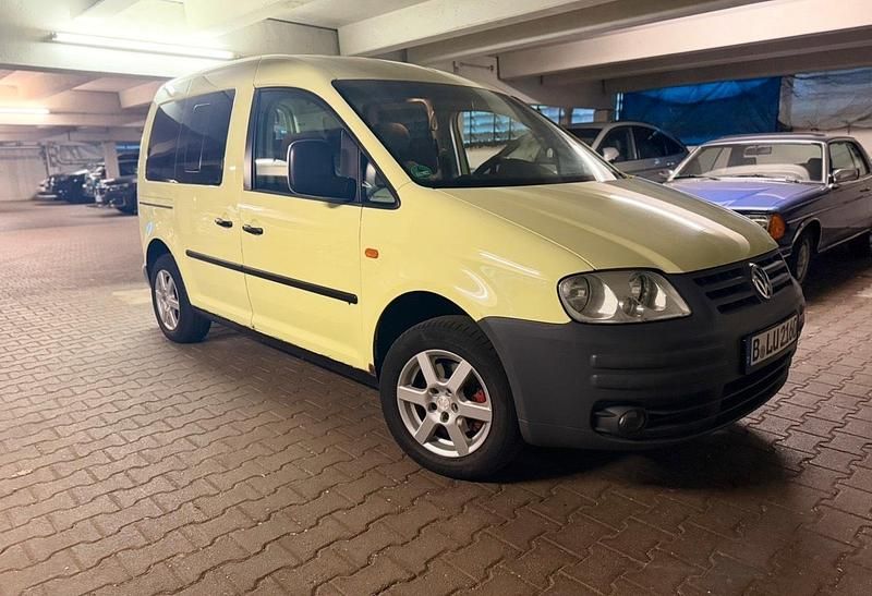Grün Gebraucht 2005 VW Caddy Life Van / Kleinbus | 2.700 € (Superpreis) - Bild 1/4
