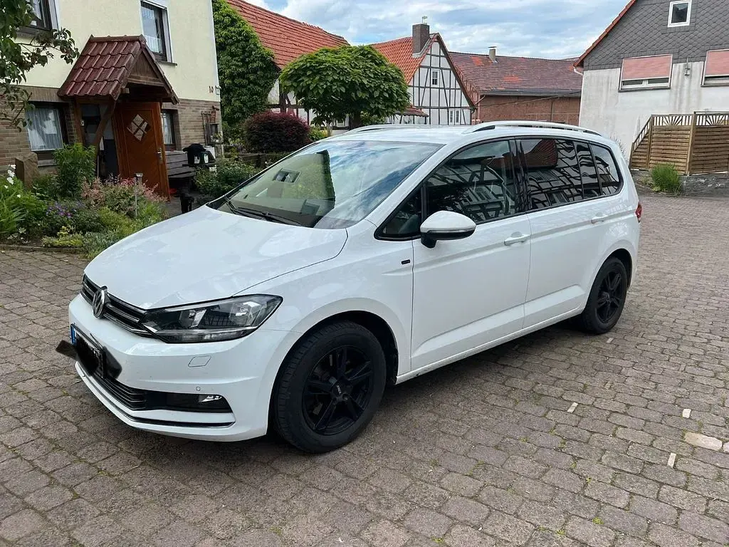 Gebraucht VW Touran Join 150 PS (110 kW) 2019 Weiß Van / Kleinbus
