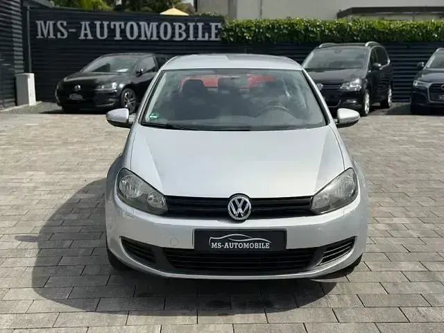 Gebraucht VW Golf VI Trendline 80 PS (58 kW) 2009 Silber Kleinwagen