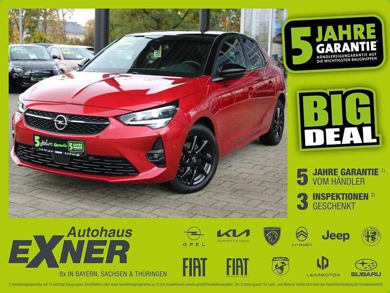 Peperoncino red / dach schwarz Gebraucht 2023 Opel Corsa Kleinwagen | 15.950 € (Fairer Preis) - Bild 1/4