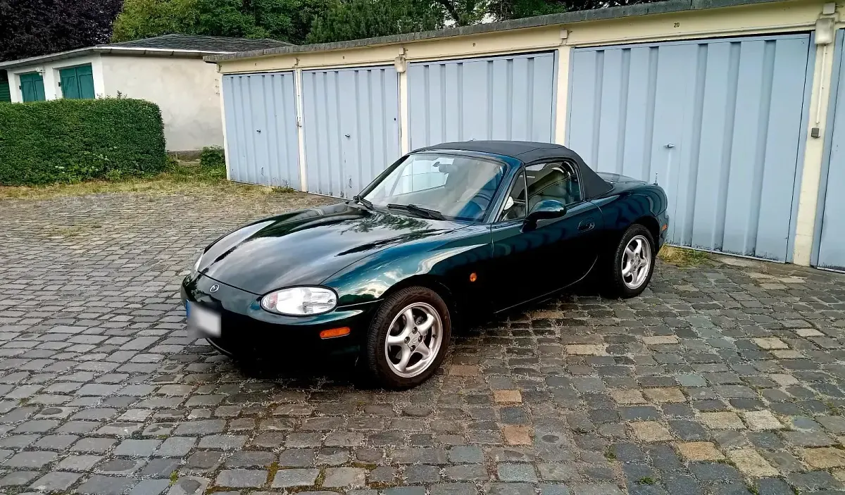 Gebraucht Mazda MX5 110 PS (80 kW) 2000 Grün Cabrio