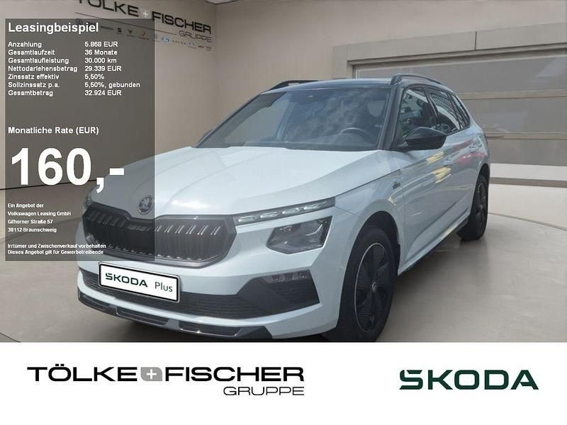 Weiß Gebraucht 2024 Skoda Kamiq Monte Carlo SUV | 29.339 € (Teuer) - Bild 1/4