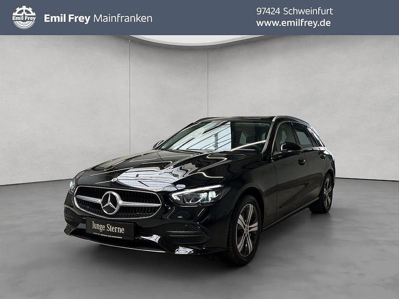 Schwarz Gebraucht 2024 Mercedes C300e Advanced Kombi | 40.350 € (Superpreis) - Bild 1/4