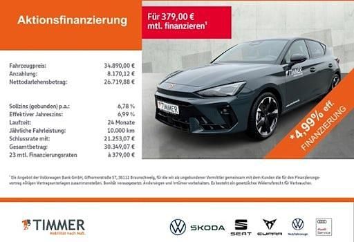 Gebraucht Cupra Leon 150 PS (110 kW) 2026 Blau Limousine