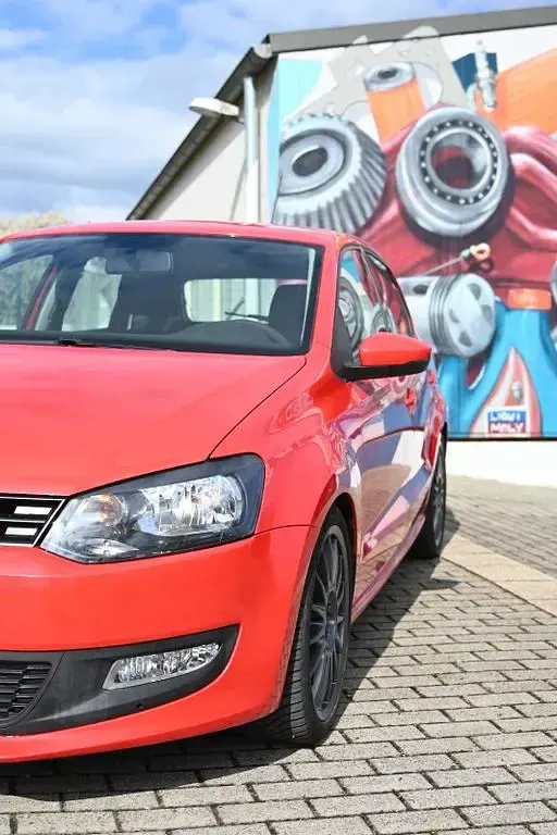 Używany VW Polo 75 KM (55 kW) 2010 Czerwony Hatchback