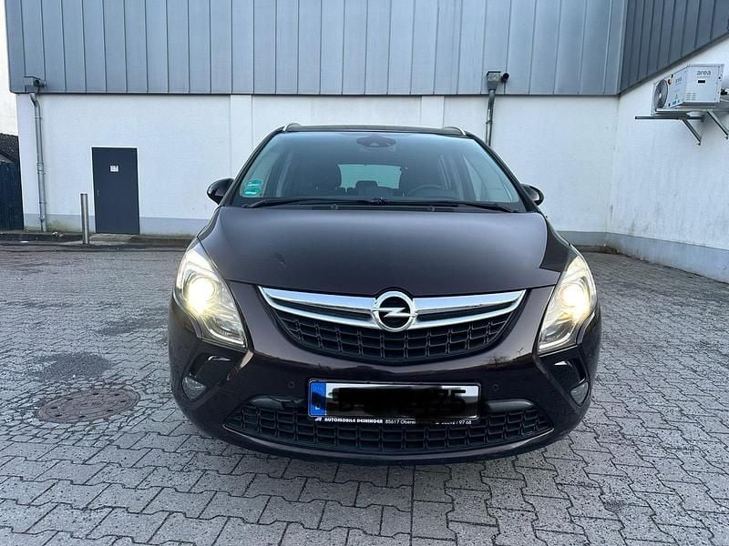 Gebraucht Opel Zafira Tourer 2012 Braun Van / Kleinbus
