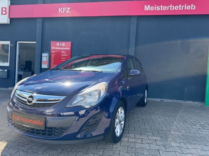 Blau Gebraucht 2014 Opel Corsa Energy Limousine | 6.999 € (Etwas zu teuer) - Bild 1/4