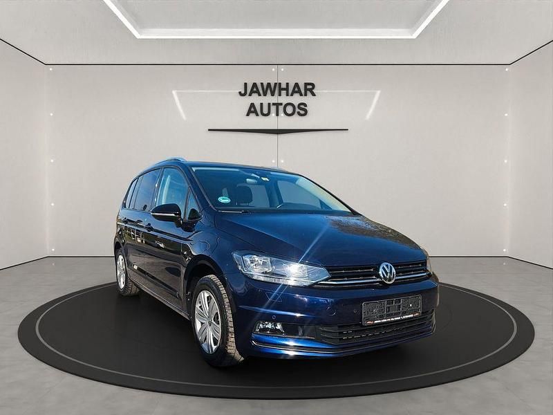 Gebraucht VW Touran IQ Drive 150 PS (110 kW) 2020 Blau Van / Kleinbus