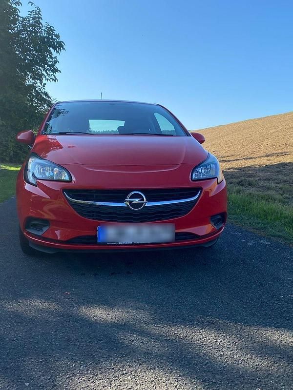 Rot Gebraucht 2016 Opel Corsa Kleinwagen | 5.999 € (Guter Preis) - Bild 1/4