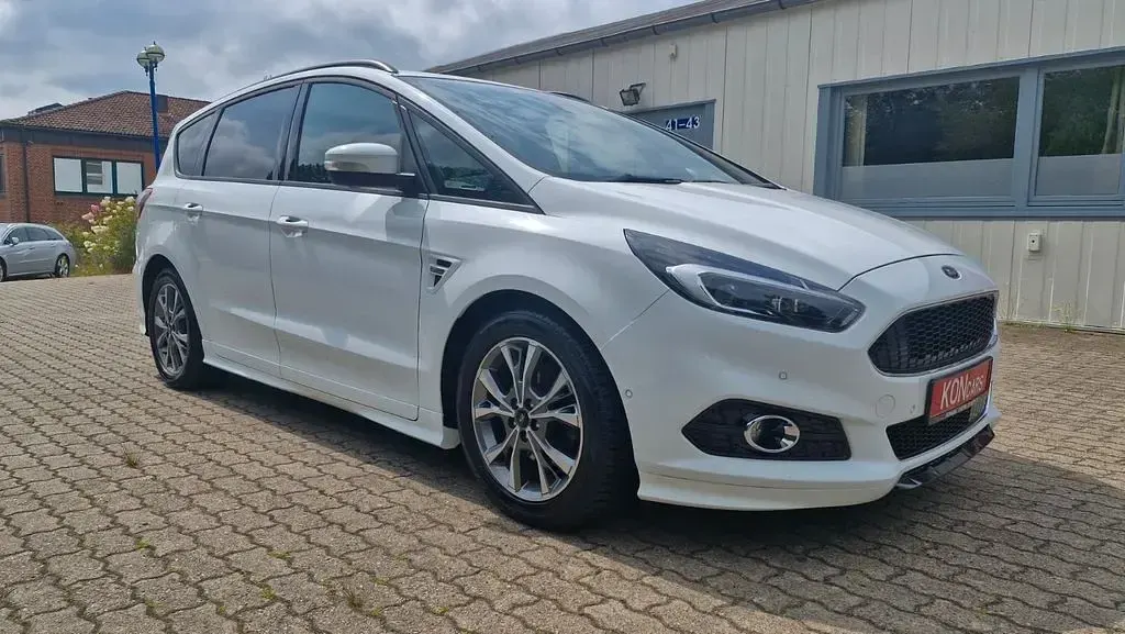 Gebraucht Ford S-MAX ST-Line 165 PS (121 kW) 2019 Weiß Van / Kleinbus