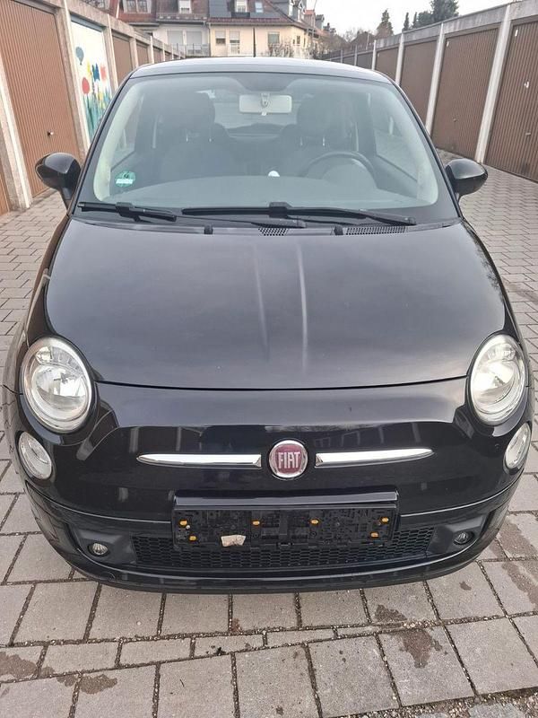 Schwarz Gebraucht 2010 Fiat 500 Lounge Kleinwagen | 4.750 € (Guter Preis) - Bild 1/4