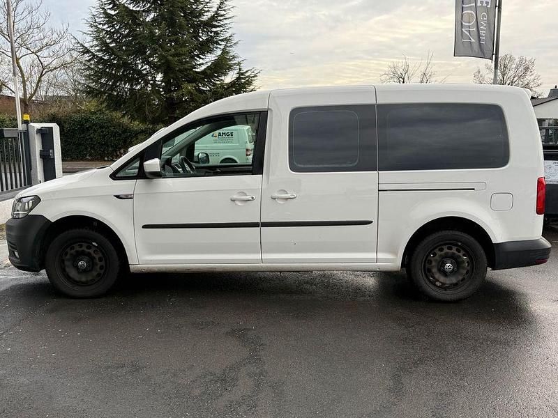 Gebraucht VW Caddy Maxi Trendline 102 PS (75 kW) 2016 Weiß Van / Kleinbus