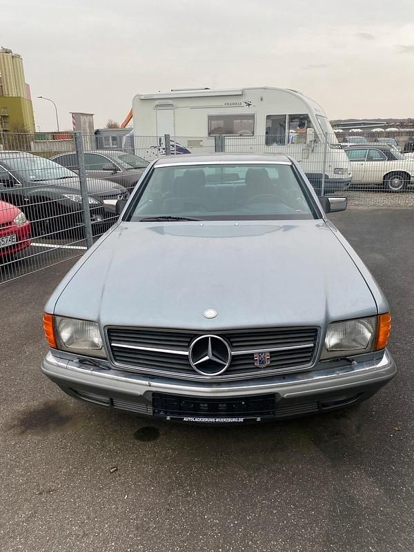 Blau Gebraucht 1982 Mercedes 380 Coupé | 12.000 € - Bild 1/4