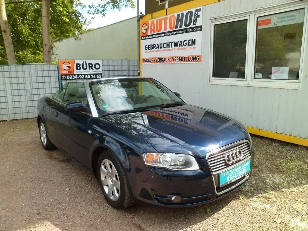 Gebraucht Audi A4 Cabriolet Sport 163 PS (119 kW) 2007 Blau Cabrio
