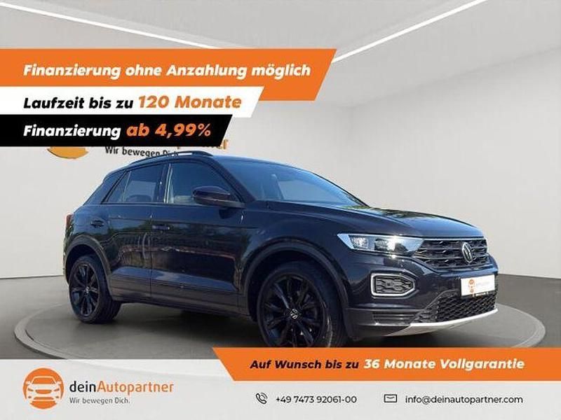 Deep black perleffekt Gebraucht 2021 VW T-Roc Sport SUV | 21.900 € (Fairer Preis) - Bild 1/4