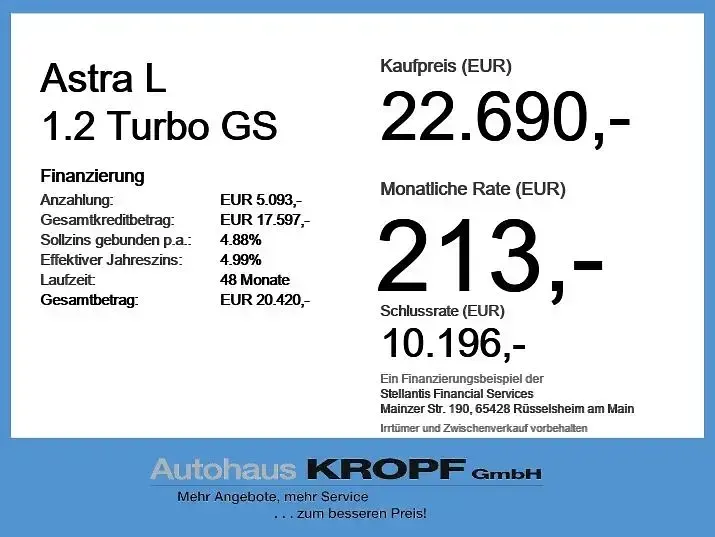 Gebraucht Opel Astra 136 PS (100 kW) 2024 Lackierung peperoncino red/typ Kleinwagen