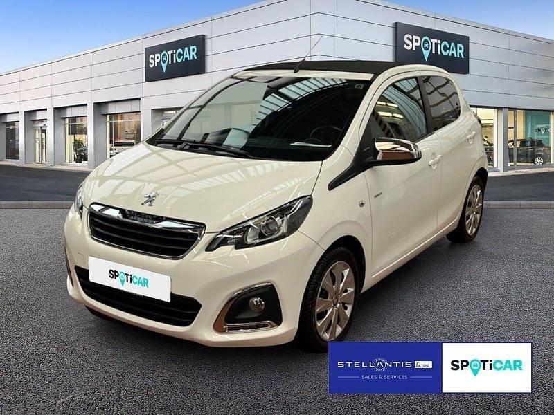 Gebraucht Peugeot 108 Style 72 PS (52 kW) 2022 Weiß lipizanweiß Kleinwagen