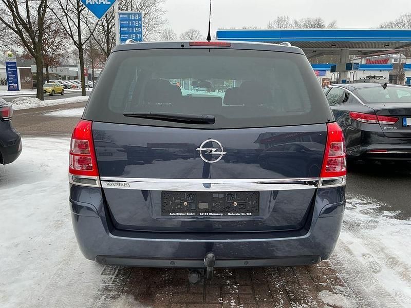 Gebraucht Opel Zafira Design Edition 140 PS (102 kW) 2011 Blau Van / Kleinbus