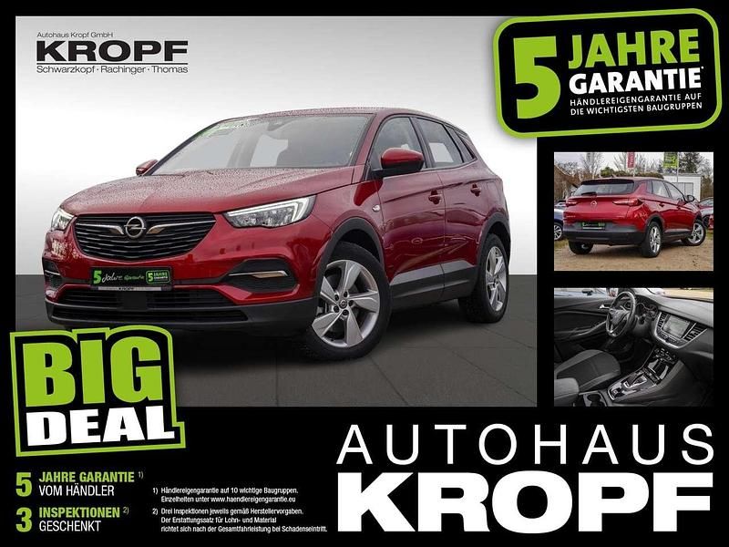 Rubin rot Gebraucht 2021 Opel Grandland X Edition SUV | 17.970 € (Superpreis) - Bild 1/4