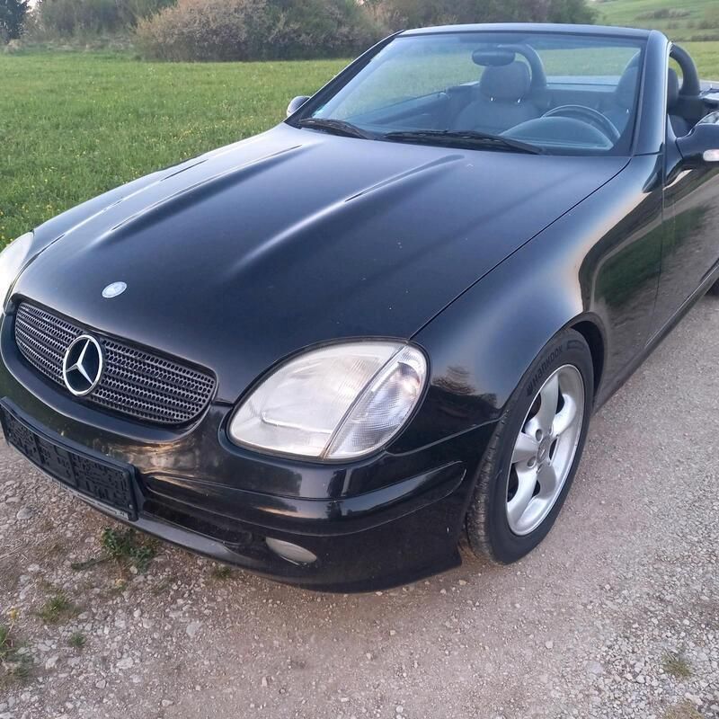Schwarz Gebraucht 2002 Mercedes SLK200 Cabrio | 2.199 € (Guter Preis) - Bild 1/4