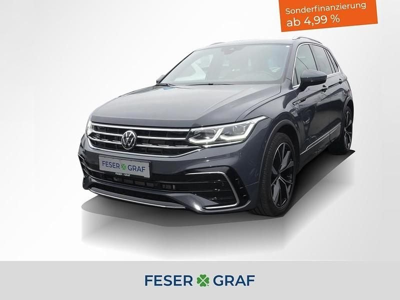 Gebraucht VW Tiguan R-line 150 PS (110 kW) 2022 Delfingrau metallic SUV