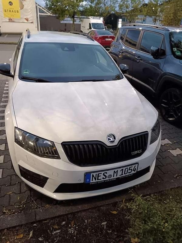 Gebraucht Skoda Octavia RS 184 PS (135 kW) 2014 Weiß Kombi