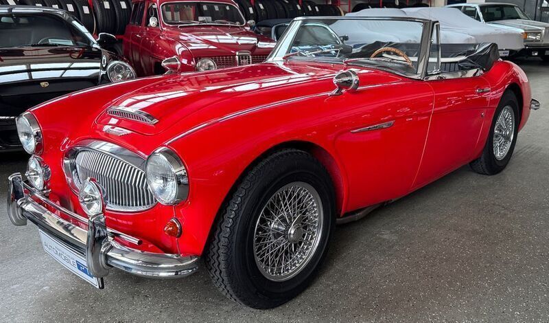 Rot Gebraucht 1962 Austin Healey 3000 MK II Cabrio | 77.700 € - Bild 1/4