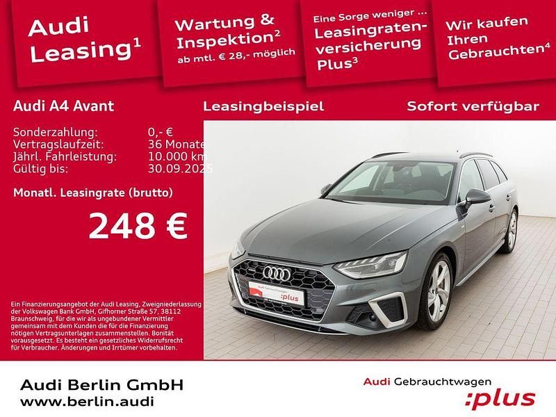 Daytonagrau perleffekt Gebraucht 2023 Audi A4 S-Line Kombi | 36.900 € (Etwas zu teuer) - Bild 1/3