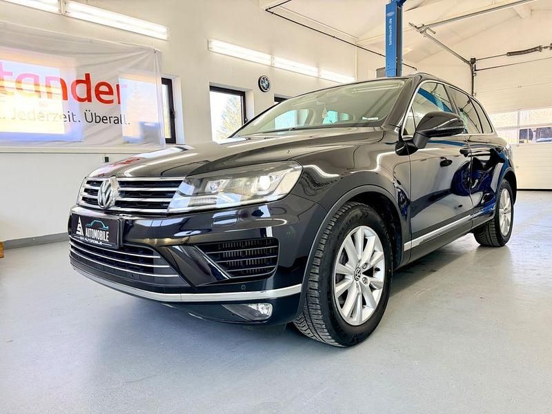 Gebraucht VW Touareg Terrain Tech 262 PS (192 kW) 2017 Schwarz SUV