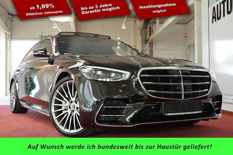 Schwarz Gebraucht 2022 Mercedes S580 AMG line Limousine | 88.990 € (Guter Preis) - Bild 1/4