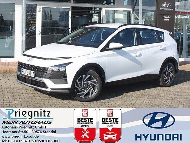 Atlas white Gebraucht 2025 Hyundai Bayon SUV | 18.390 € (Superpreis) - Bild 1/4