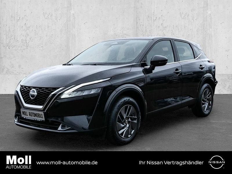M) (schwarz Gebraucht 2021 Nissan Qashqai Acenta SUV | 18.380 € (Guter Preis) - Bild 1/4